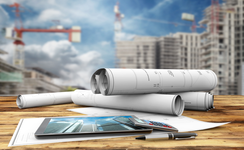 construction project bluprints